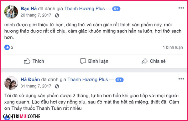 nuoc suc mieng tri hoi mieng thanh huong plus